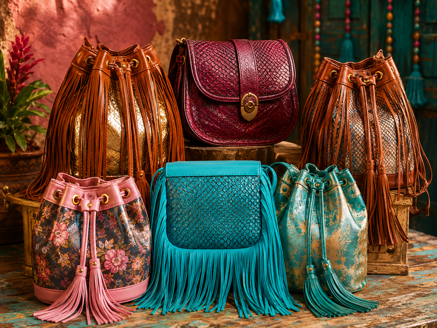 Kleurrijke handgemaakte Showroom Collection