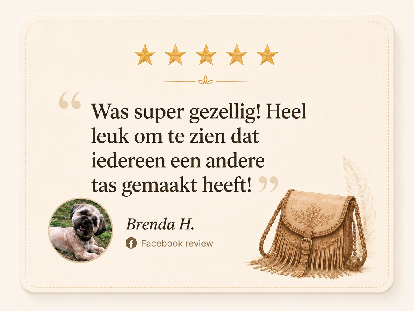 Review van Brenda H. over de Jazzbag workshop